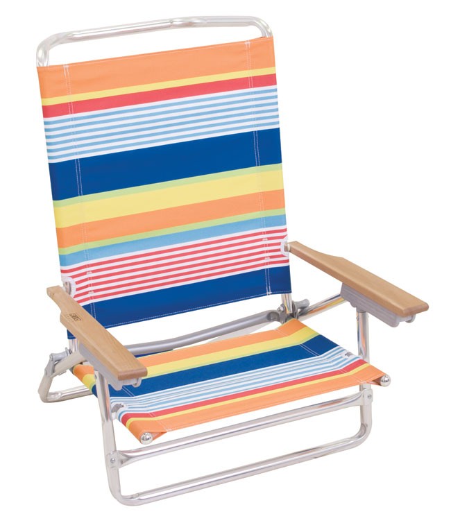 Rio SC590C 5 Position Beach Chair High Back