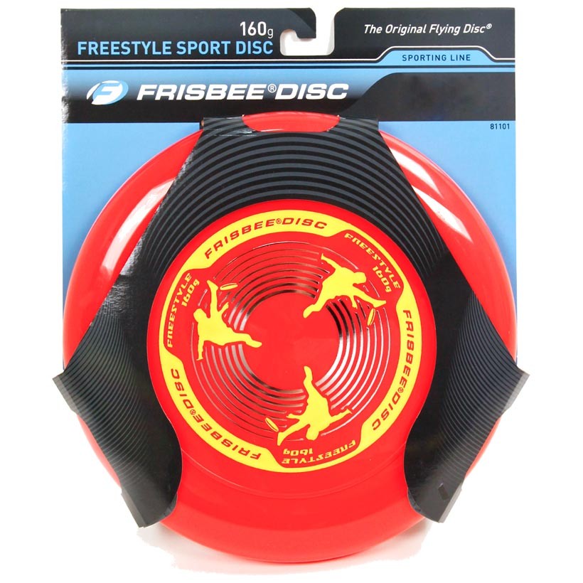 Wham-O Frisbee Freestyle Disc - 160g Sport Flying Disc For Outdoor Fun, Beach Games & Family Activities
