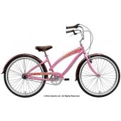 Nirve Lahaina 3 Speed Ladies Beach Cruiser Bikes 3424 Pink Pearl