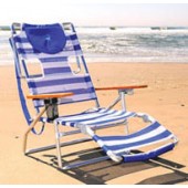 Ostrich 3N1 5 Position Lounger Beach Chair