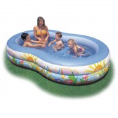 Intex 56490E Swim Center Paradise Lagoon Pool