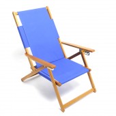 Rio SC1015 Wood Frame Adjustable Beach Chair