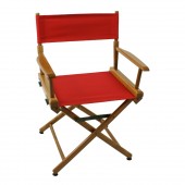 Telescope World Famous Director Chair Walnut Frame with Cover 