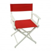 Telescope World Famous Director Chair White Frame with Cover 