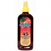 Carribean Breeze 30097 SPF 45 Sunblock Spray Lotion 8.5 oz.