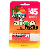 Caribbean Breeze 60206 Aloe for Faces SPF 45 Stick
