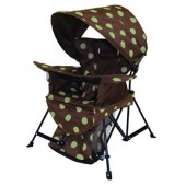 Kelsyus 80382 Kids Go With Me Chair with Bonnet - Green Dot