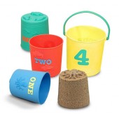 Melissa & Doug Seaside Sidekicks Nesting Pails 