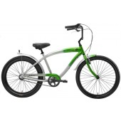 Nirve Inferno 3 Speed Men's Beach Cruiser Bikes 3477 Green Flame