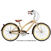 Nirve Lahaina 3 Speed Ladies Beach Cruiser Bikes 1496 Cocoabutter