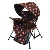 Kelsyus 80380 Kids Go With Me Chair with Bonnet - Pink Dots