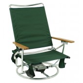 Suntracker Swivel Beach Chair - Polyester Fabric