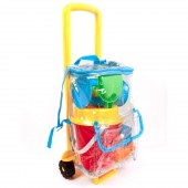 Sport Design P-6402 Backpack Sand Toys With Dolly