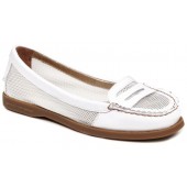 Sperry Top-Sider Women's A/O Harborside Penny Loafer White