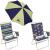 Two Rio Tommy Bahama SC642TB Beach Chairs & Free Matching Umbrella